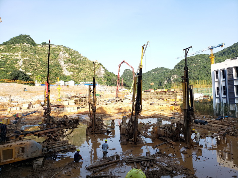 广西建工柳州工地抗浮